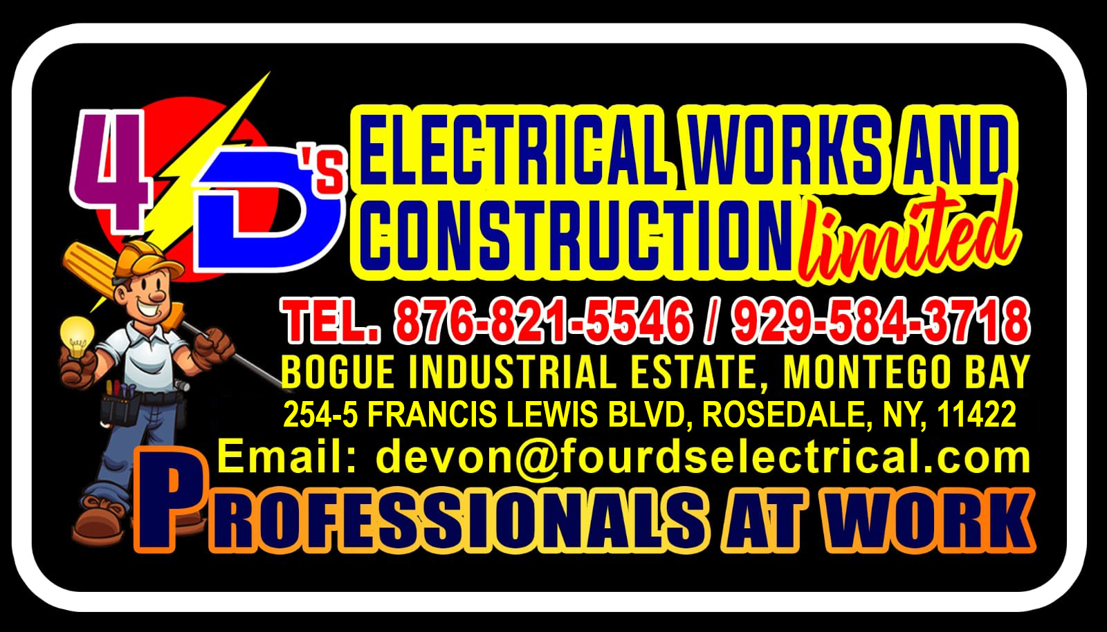 logo with black background